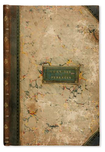 PYRENEES.  Monthélier, Alexandre-Jules; et al. Eaux des Pyrénées. Vues dessinées daprès Nature.  1830-31